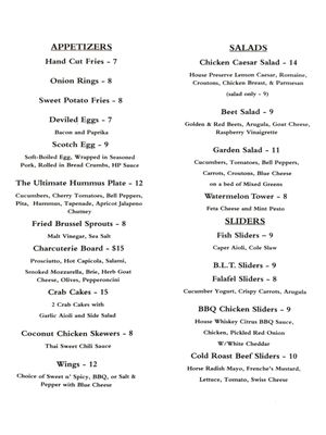 Menu photo 4 The Whisky Bar Seattle, WA