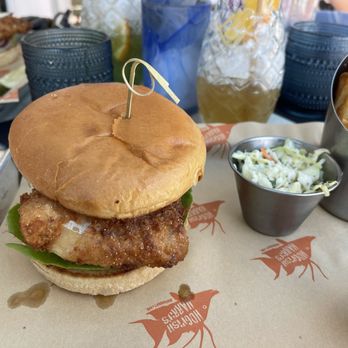 Hogfish Harry's Restaurant + Bar - Fried Grouper Sandwich - Seafood Near Me - Naples, Florida Hogfish Harry's Restaurant + Bar - Fried Grouper Sandwich - Seafood Near Me - Naples, Florida