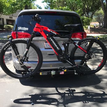 Eyers Hitch Center - My bike and bile rack in the new Hitch - Trailer Repair Near Me - Santa Clara, California