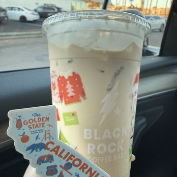 Black Rock Coffee Bar - Iced White Chocolate Milano Breve - Coffee & Tea Near Me - San Diego, California
