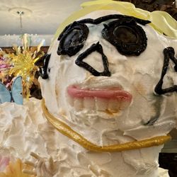 Frosty Falls Ice Cream - Wonderfully unhinged Easter lamb cake