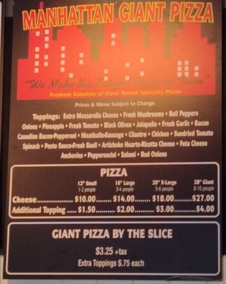 Menu photo 7 Manhattan Giant San Marcos, CA Menu photo 7 Manhattan Giant San Marcos, CA