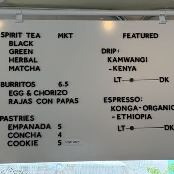 Five & Hoek Coffee - Tea and Food Menu - Coffee & Tea Near Me - Geneva, Illinois