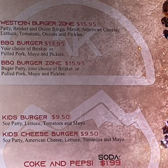 AK BURGER ZONE - Menu - Burgers Near Me - Fairbanks, Alaska