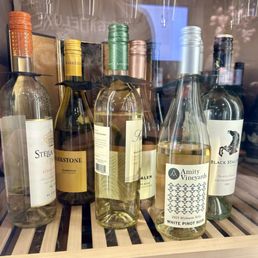 Wine selection at Nest & Vine Wine selection at Nest & Vine