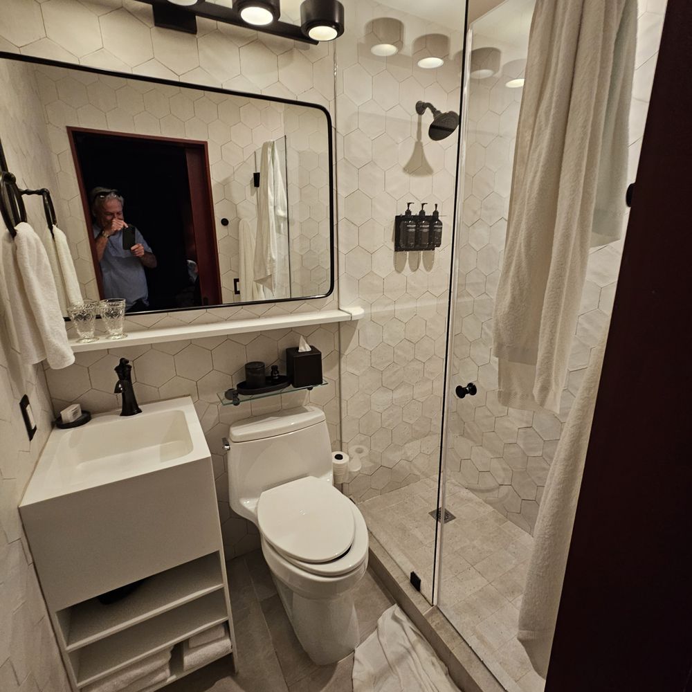 Esme Hotel Miami Beach - No counter space what so ever in the bathroom. - Hotels Near Me - Miami, Florida Esme Hotel Miami Beach - No counter space what so ever in the bathroom. - Hotels Near Me - Miami, Florida