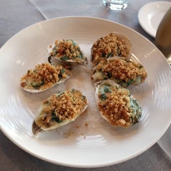 Slate Restaurant - Oysters Rockefeller - American Near Me - Greenville, Maine Slate Restaurant - Oysters Rockefeller - American Near Me - Greenville, Maine
