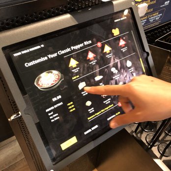 Pepper Lunch - Self order on tablet - Japanese Near Me - Alhambra, California
