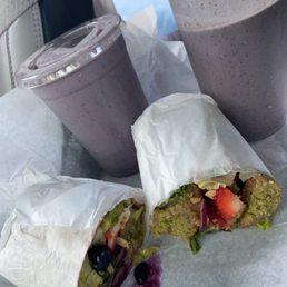 Tina 's Falafel Wrap