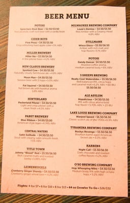 Menu photo 7 Lucy's #7 Burger Bar Beloit, WI Menu photo 7 Lucy's #7 Burger Bar Beloit, WI