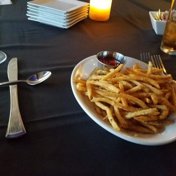 Prime Cincinnati - Parmesan fries to go with the burger week special, worth the $4, but really thin "shoestring" style with a LOT of crunch, which I enjoy - Steakhouses Near Me - Cincinnati, Ohio Prime Cincinnati - Parmesan fries to go with the burger week special, worth the $4, but really thin "shoestring" style with a LOT of crunch, which I enjoy - Steakhouses Near Me - Cincinnati, Ohio