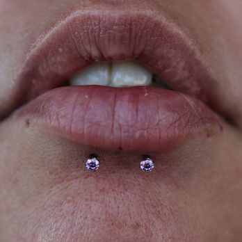 The Piercing Bar - A fresh pair of dolphin bites! - Piercing Near Me - Rancho Cucamonga, California The Piercing Bar - A fresh pair of dolphin bites! - Piercing Near Me - Rancho Cucamonga, California