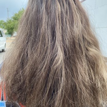 Root Republic Salon & Microspa - This was my hair before I had Robbie D fix it - Hair Salons Near Me - Pueblo, Colorado Root Republic Salon & Microspa - This was my hair before I had Robbie D fix it - Hair Salons Near Me - Pueblo, Colorado