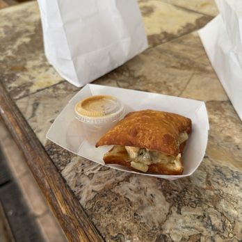 Loretta's Authentic Pralines - crab beignet - Candy Stores Near Me - New Orleans, Louisiana
