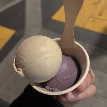 Garden Creamery - Ube pandan and lychee black tea - Ice Cream & Frozen Yogurt Near Me - San Francisco, California Garden Creamery - Ube pandan and lychee black tea - Ice Cream & Frozen Yogurt Near Me - San Francisco, California
