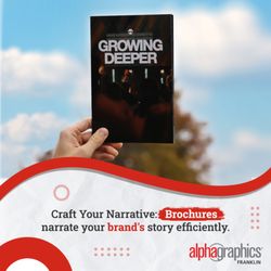 Craft Your Narrative: Brochures narrate your brand's efficiently!