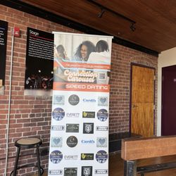 Hall of Grafx - Beautiful signage for our speed dating event created by Hall of Graphx.