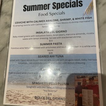 Quattro Caffe - Summer Menu - Italian Near Me - Costa Mesa, California Quattro Caffe - Summer Menu - Italian Near Me - Costa Mesa, California