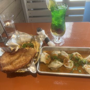 Momo's Master - Fish and chips, and bison MoMos. - Himalayan/Nepalese Near Me - Chapel Hill, North Carolina