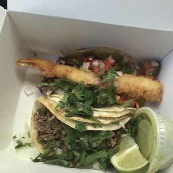 Tacos wey 561 - Brisket Taco and Shrimp Taco - Tacos Near Me - Boca Raton, Florida