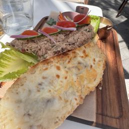 Tuna Melt on Bagguette