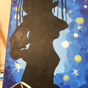 Painting with a Twist - Loved it ! Brought my little sister to the All Ages session ! We had fun with our artist assistant Bonnie  lol - Art Classes Near Me - Savannah, Georgia