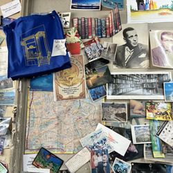 The Book Exchange - Wall by front desk