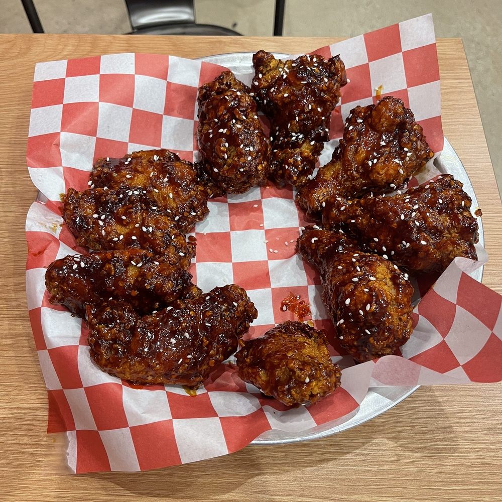 Mighty Chick Sando - Seoul Hot 10 WINGS - Chicken Wings Near Me - Bedford, Texas