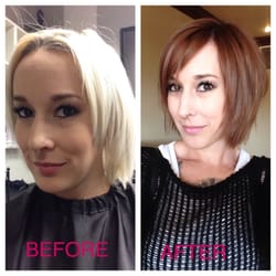 Erin Cornia @Studio Salons - Before and after