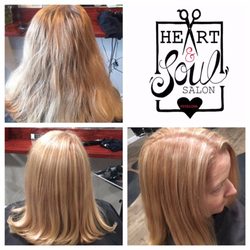 Heart And Soul Salon - Before and after