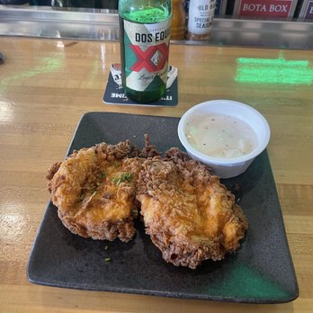 The Old Bank - Chicken fried chicken-with gravy. Sooooooo good - Sports Bars Near Me - Russellville, Arkansas The Old Bank - Chicken fried chicken-with gravy. Sooooooo good - Sports Bars Near Me - Russellville, Arkansas