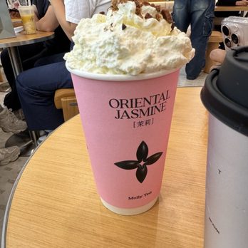Molly Tea - Snowy Jasmine Tea - Bubble Tea Near Me - Sunnyvale, California