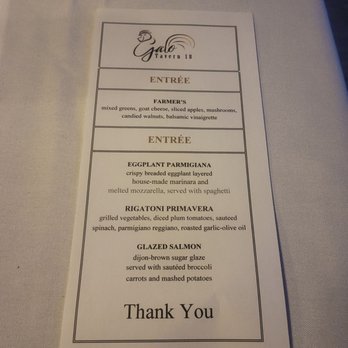 Galo Tavern 18 - Menu. - Steakhouses Near Me - New Hyde Park, New York Galo Tavern 18 - Menu. - Steakhouses Near Me - New Hyde Park, New York