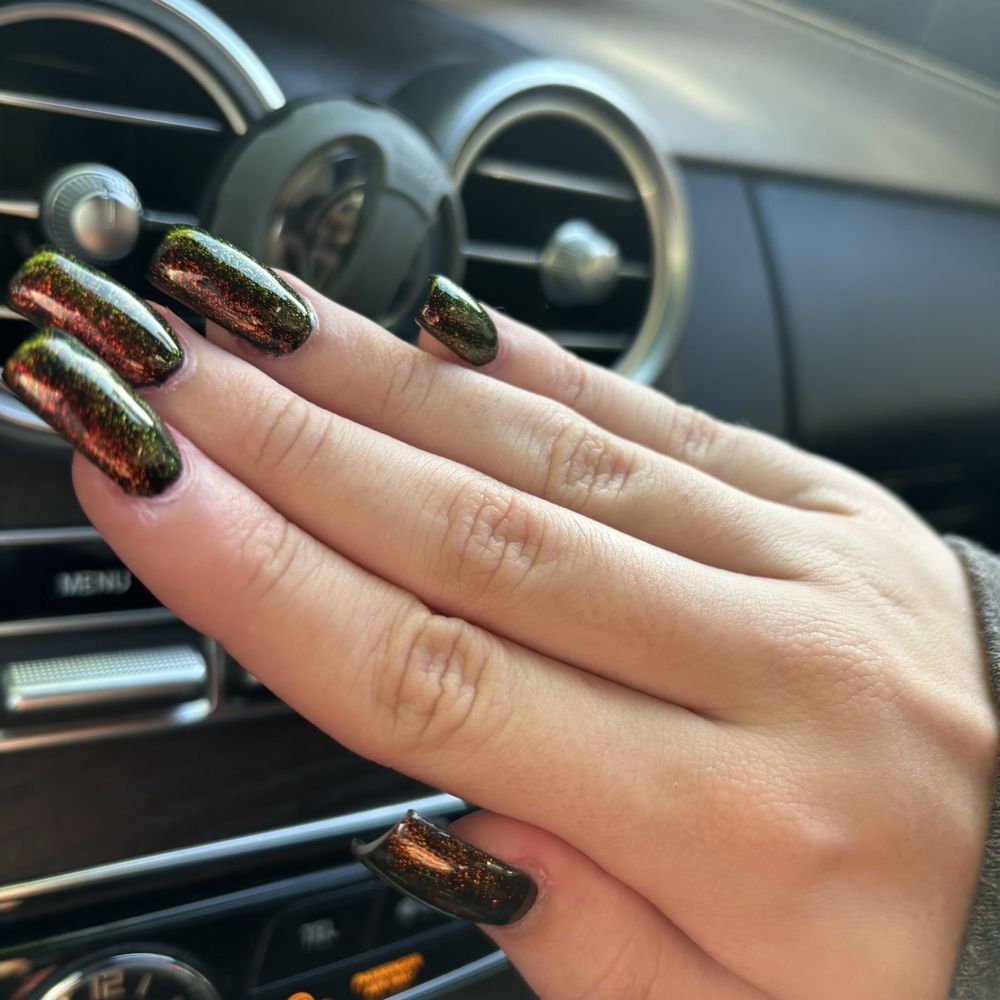 OPL & Spa Nail Salon - What she got it! Instead of the red nails. Not good on top one nail came off the day after. This was in June 2025. - Nail Salons Near Me - Fairfield, California OPL & Spa Nail Salon - What she got it! Instead of the red nails. Not good on top one nail came off the day after. This was in June 2025. - Nail Salons Near Me - Fairfield, California