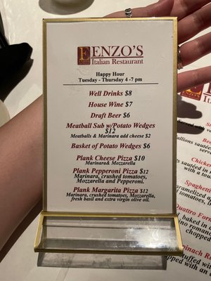Menu photo 6 Enzo's Italian Restaurant Santa Paula, CA Menu photo 6 Enzo's Italian Restaurant Santa Paula, CA