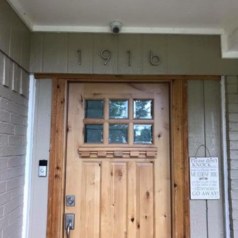 Dallas Custom Home Theater - Security camera covering front door. - Home Theatre Installation Near Me Dallas Custom Home Theater - Security camera covering front door. - Home Theatre Installation Near Me