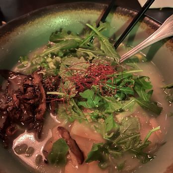 Dock Asian Eatery - Vegetarian Mushroom Miso Ramen - Ramen Near Me - Brooklyn, New York