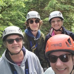 Stoney Creek Canopy Adventure Zip Line Tours - Smiling all around!