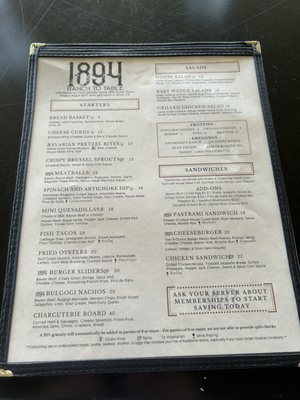 Menu photo 2 Arch Ray Resort Fredericksburg, TX Menu photo 2 Arch Ray Resort Fredericksburg, TX