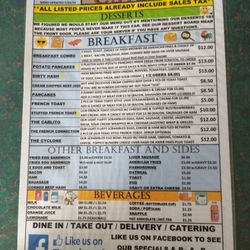 Susie Kay's Cafe - Menu January, 2025