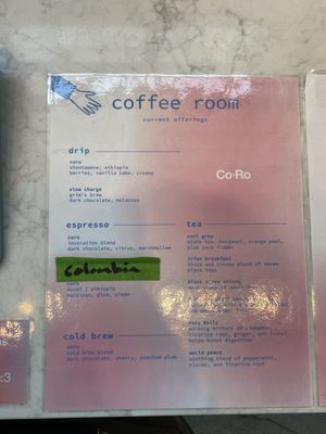 Menu photo 4 CoRo Coffee Room Berkeley, CA Menu photo 4 CoRo Coffee Room Berkeley, CA