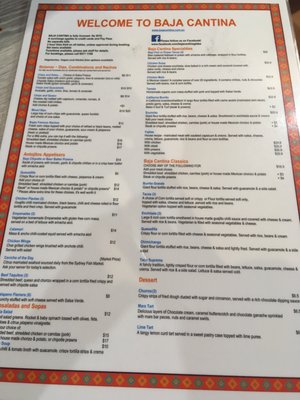 Menu photo 2 Baja Cantina Glebe, NSW Menu photo 2 Baja Cantina Glebe, NSW