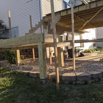 Deck And Basement - a view of the back of the house - General Contractors Near Me - Richfield, Minnesota