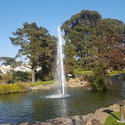 One of the many, many water features. One of the many, many water features.
