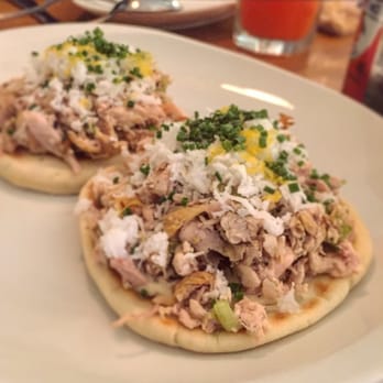 Prubechu - Chicken 'Ceviche' -- DECENT TOPPING, bread not good: dry, too thick - Guamanian Near Me - San Francisco, California