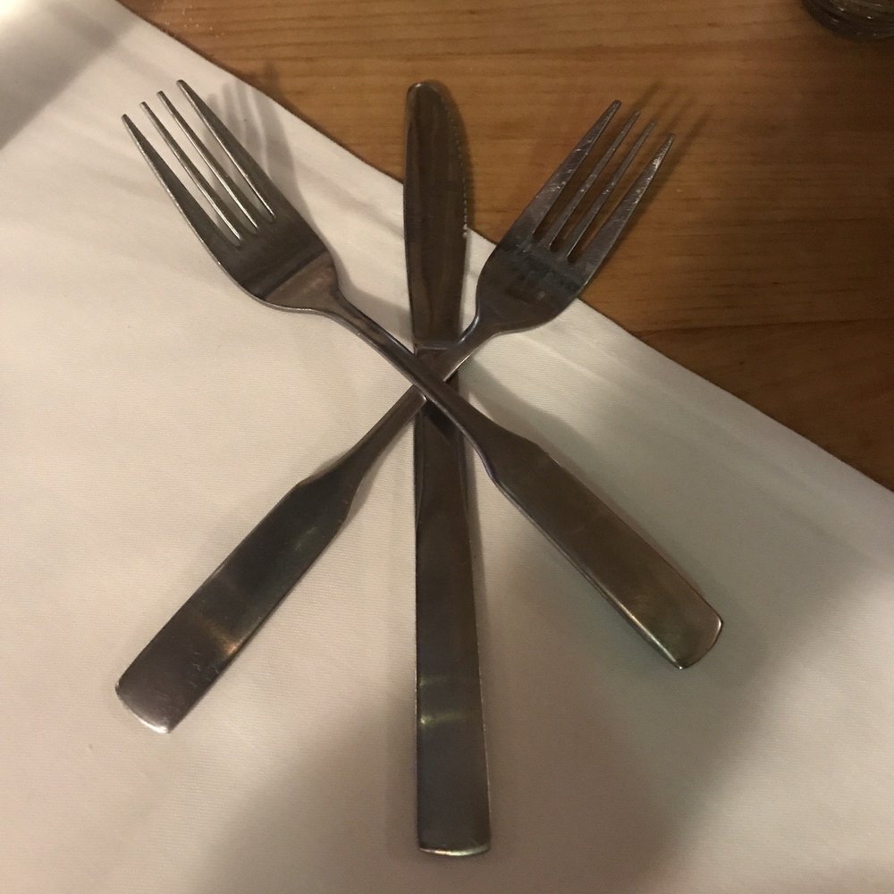 Tucci's - Amazing silverware/napkins provided.. - Italian Near Me - Bourbonnais, Illinois Tucci's - Amazing silverware/napkins provided.. - Italian Near Me - Bourbonnais, Illinois
