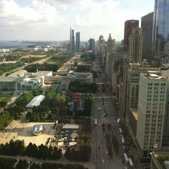 Millennium Park Plaza - View of Millennium Park from the pool/gym - Apartments Near Me - Chicago, Illinois Millennium Park Plaza - View of Millennium Park from the pool/gym - Apartments Near Me - Chicago, Illinois