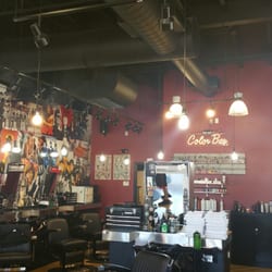Floyd's 99 Barbershop - Inside the shop.