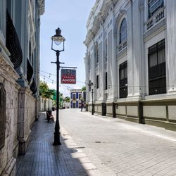 Downtown Ponce - Looking East on Calle Amor in City Center Ponce