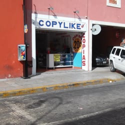 Copylike - Fachada del negocio de copias